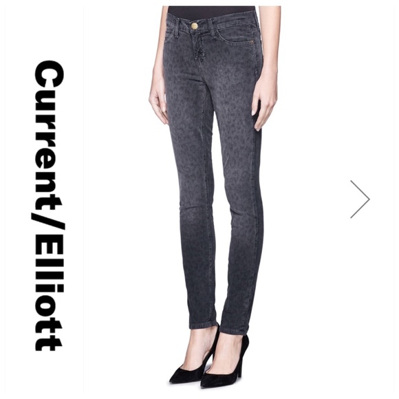 💕SALE💕Current Elliott Leopard Print Corduroys - Picture 2 of 13